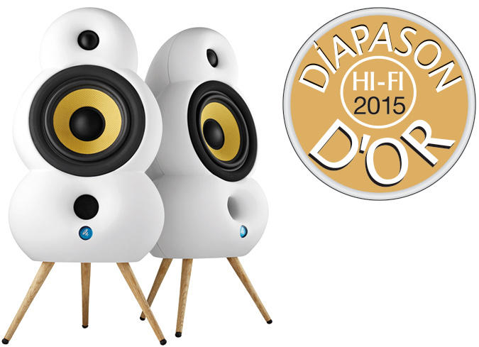 Les enceintes Podspeakers Minipod recoivent le prix Diapason d'Or pour leur excellente qualité musicale