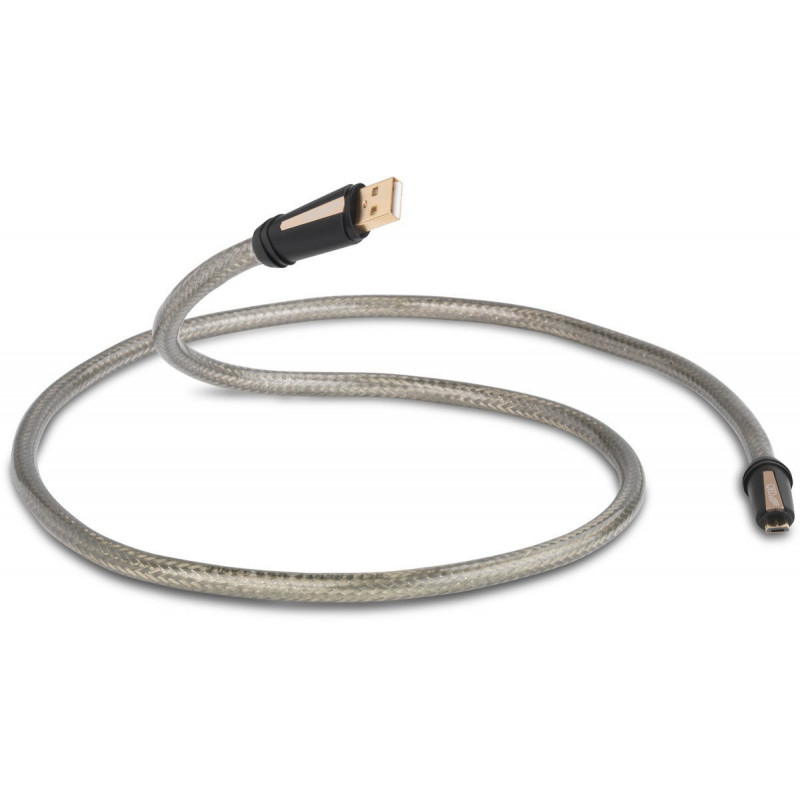 QED Reference USB A-B Haute Définition gris QED Reference USB A-B Haute Définition gris