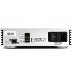 Aurender N100H Black - Lecteur HiFi avec disque dur de stockage et mémoire tampon SSD - Sortie audio numérique USB
