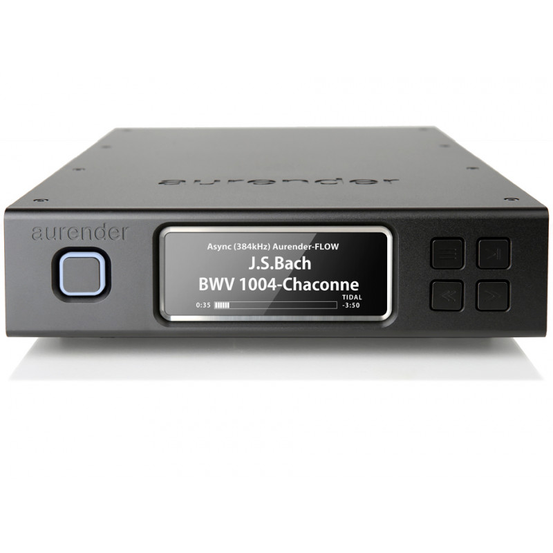 Aurender N100H Black - Lecteur HiFi avec disque dur de stockage et mémoire tampon SSD - Sortie audio numérique USB Aurender N100H Black - Lecteur HiFi avec disque dur de stockage et mémoire tampon SSD - Sortie audio numérique USB