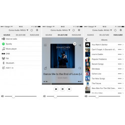 Como Audio Amico Teck - Pilotage par l'application Como Control choix rapide des sources musicales et des radios