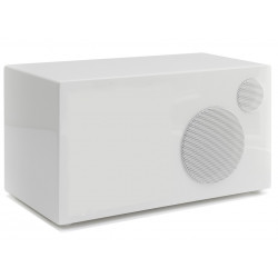 Como Audio Ambiente Laqué Blanc - Enceinte additionnelle filaire pour le poste de radio Como Audio Solo