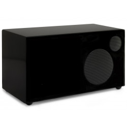 Como Audio Ambiente Laqué Noir - Enceinte additionnelle filaire pour le poste de radio Como Audio Solo