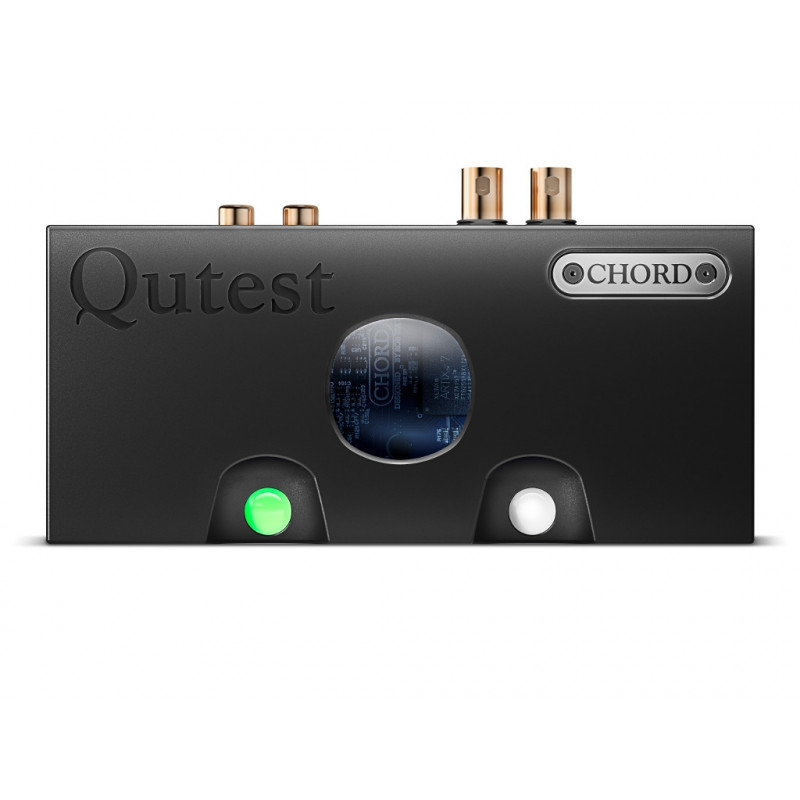 Chord Qutest DAC USB asynchrone HD 32 bits / 768 kHz pour streamer HiFi, ordinateur, smartphone et tablette Chord Qutest DAC USB asynchrone HD 32 bits / 768 kHz pour streamer HiFi, ordinateur, smartphone et tablette