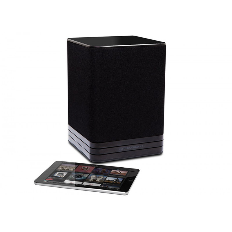 Electrocompaniet Living TANA SL-1 Noir - Enceinte multiroom sans fil WiFi ou filaire RJ45 avec réception AirPlay