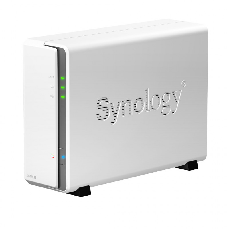 NAS Synology DS115j : configuration matérielle et logicielles réalisées en atelier