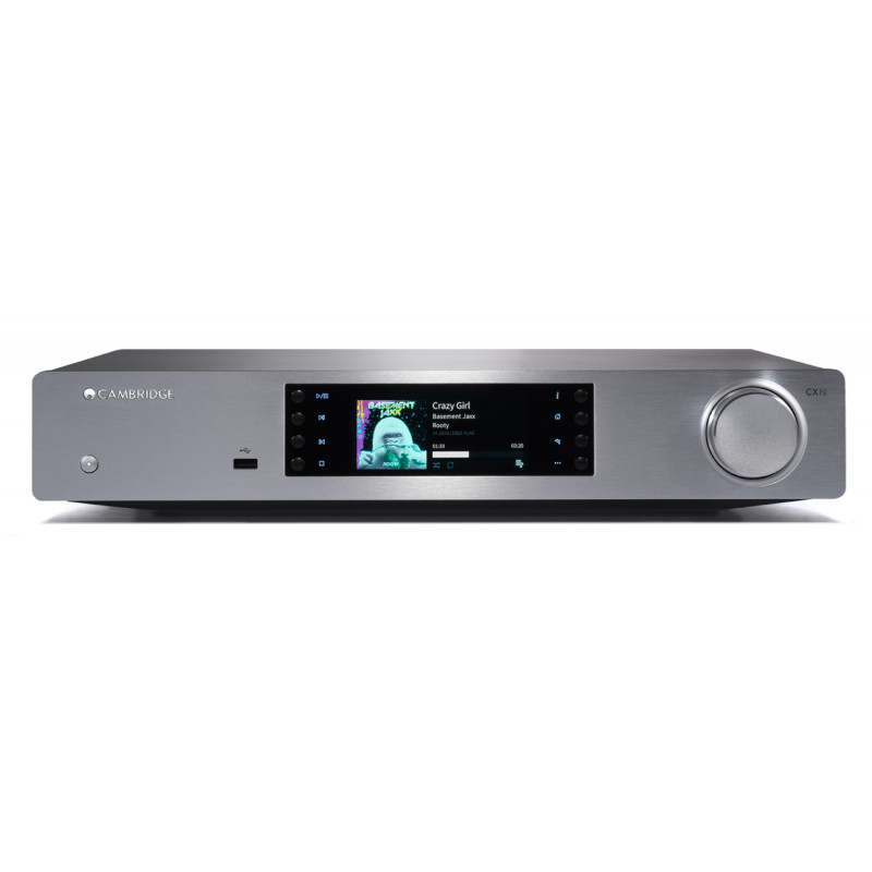 Cambridge CXN V2 Noir - Lecteur réseau HiFi haut de gamme avec DAC 24 bits / 384 kHz intégré