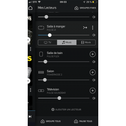 Bluesound PULSE FLEX 2i Noir : pilotage de toutes les enceintes et de tous les lecteurs réseau Bluesound avec les fonctions mult