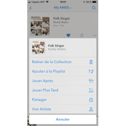 Auralic ARIES G2 - application Lighting sous iOS