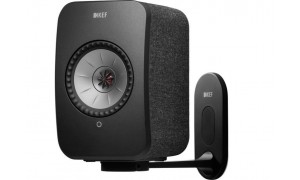 KEF LSX B1 Support mural paire Noir - Adapté à tous les coloris de la gamme Noir