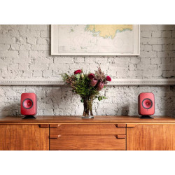 KEF P1 Support de table noir pour LSX (paire) - Pied de table KEF P1 pour une touche déco parfaite avec vos enceintes KEF LSX