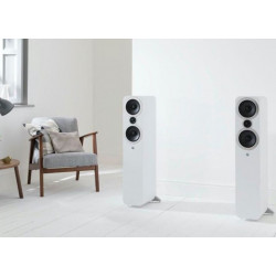 Q Acoustics 3050i Blanc (paire) - Paire d'enceinte stéréo  pour système Hifi ou Home-cinéma