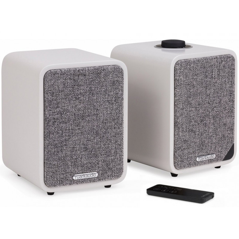 RUARK AUDIO MR1 MK2 Gris - Paire d'enceintes amplifiées avec réception sans fil Bluetooth qualité CD RUARK AUDIO MR1 MK2 Gris - Paire d'enceintes amplifiées avec réception sans fil Bluetooth qualité CD
