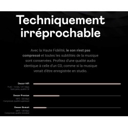Abonnement Deezer HiFi pour Bluesound