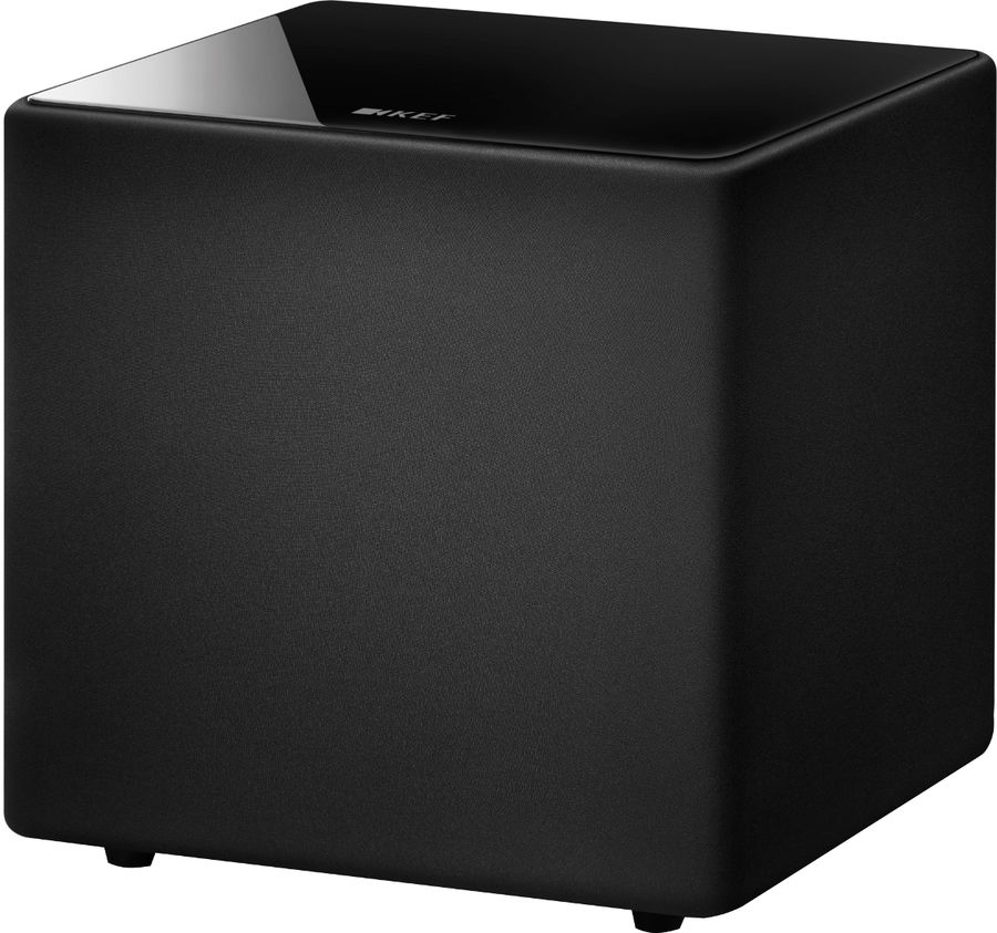 KEF Kube 10b : Caisson de basses actif avec haut-parleur 10'' pour la HiFi et le home cinéma