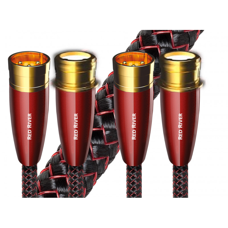 AudioQuest XLR Red River AudioQuest XLR Red River