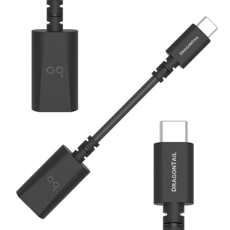 AudioQuest DragonTail USB-C : adaptateur OTG pour Android et DAC USB AudioQuest DragonTail USB-C : adaptateur OTG pour Android et DAC USB