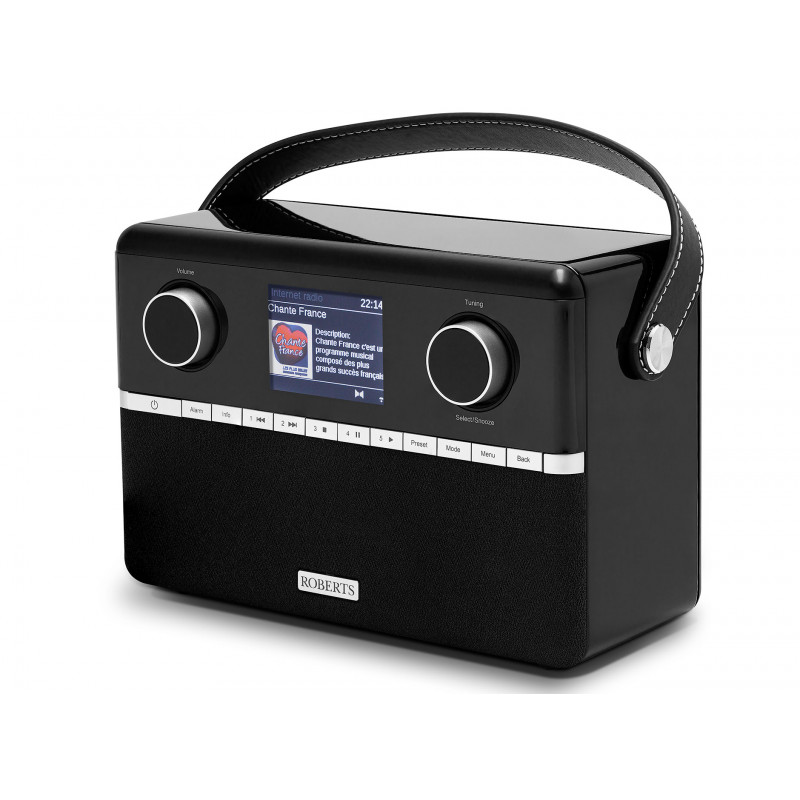 Roberts Stream 94i PLUS Noir - Poste de radio triple tuner Internet / DAB+ / FM avec Bluetooth Roberts Stream 94i PLUS Noir - Poste de radio triple tuner Internet / DAB+ / FM avec Bluetooth
