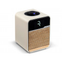 Ruark Audio R1 MKIV Crème - un poste de radio numérique compacte et puissant avec bouton de commande