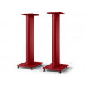 KEF S2 floor stand Rouge - Rigidité et stabilité pour une meilleure acoustique de vos KEF LS50 Meta et LS50 Wireless II