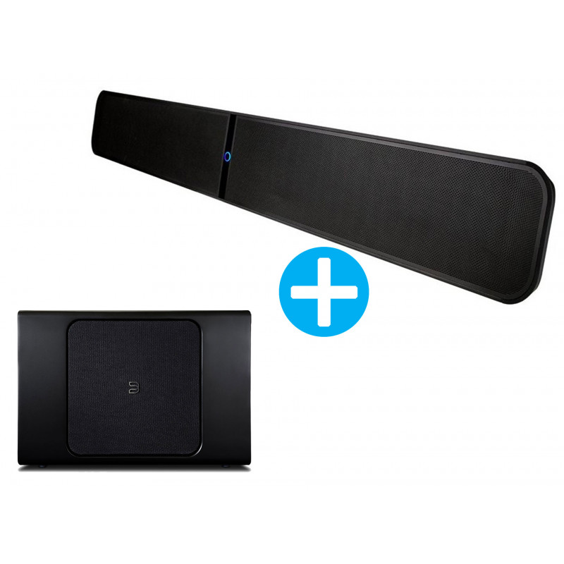 Bluesound home cinéma 3.1 sans fil Noir Bluesound home cinéma 3.1 sans fil Noir