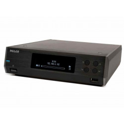 Melco N100 Noir - streamer HiFi USB avec stockage interner sur disque dur 2 To