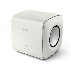 KEF KC62 Blanc - Caisson de basses compact aux performances incroyables