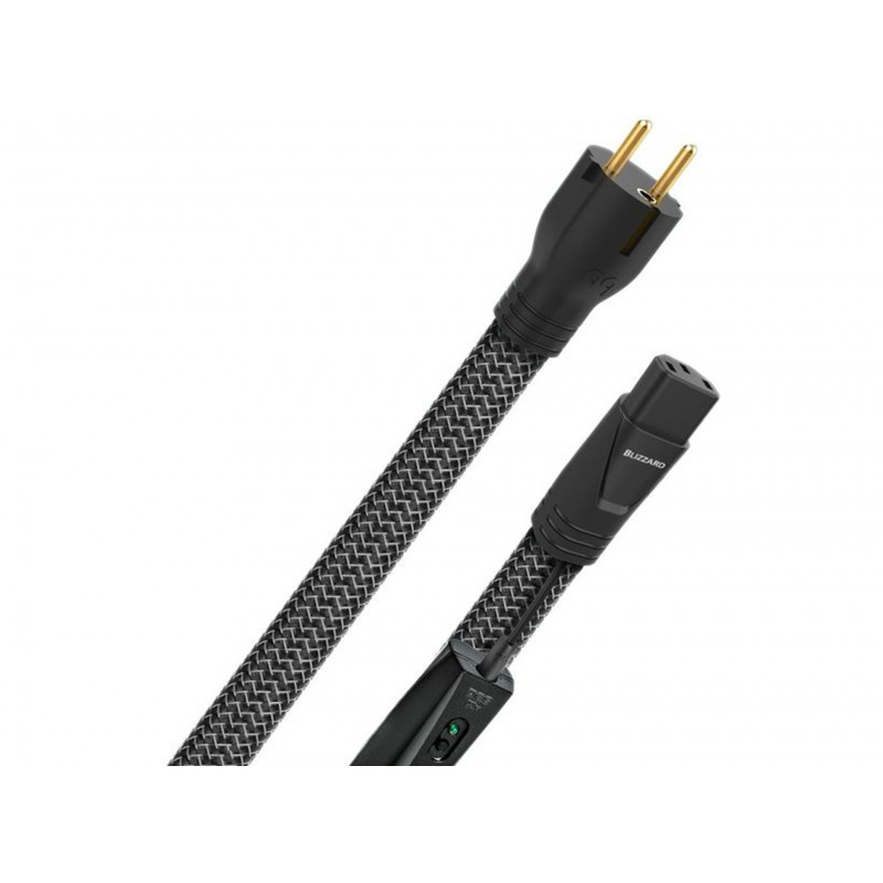 Audioquest Blizzard - Câble d'alimentation pour améliorer la qualité du signal électrique Audioquest Blizzard - Câble d'alimentation pour améliorer la qualité du signal électrique