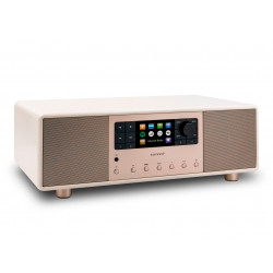 Sonoro PRIMUS Champagne - Mini-chaîne HiFi tout-en-un Internet/FM/DAB Bluetooth aptX