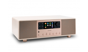 Sonoro PRIMUS Champagne - Mini-chaîne HiFi tout-en-un Internet/FM/DAB Bluetooth aptX