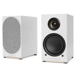 Triangle AIO Twin Blanc - Paire d'enceintes connectées WiFi, Bluetooth et AirPlay