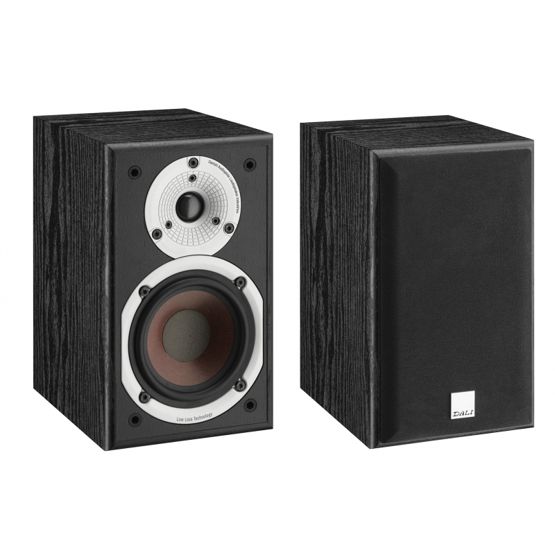 McGrey BSS-365 BN Enceintes HiFi Bibliothèque 6,5'' - Paire Compacte 60W RMS - Finition Bois Marron
