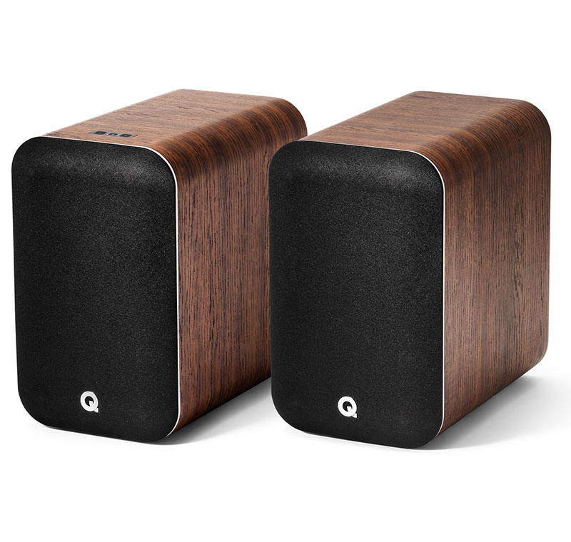 Q Acoustics M20 Noyer - Enceintes Bluetooth - La boutique d'Eric
