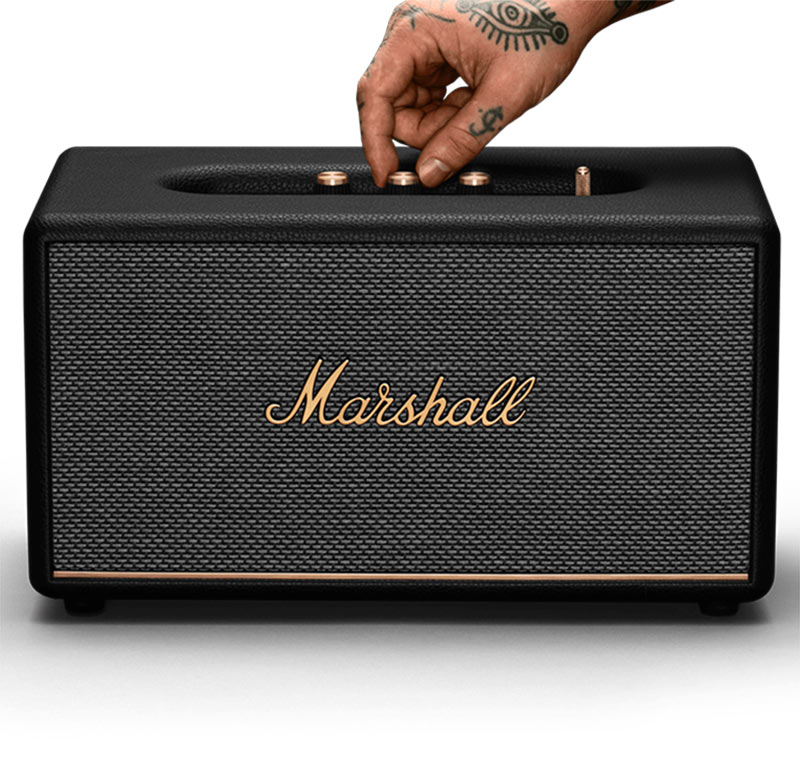 Marshall Stanmore III Noir - Enceinte Bluetooth - La boutique d'Eric