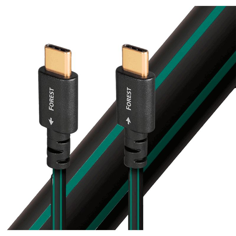 Câble numérique USB C - USB C Audioquest Forest