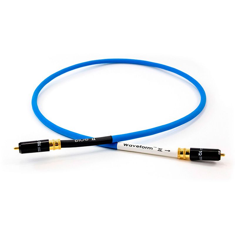 Tellurium Q coax Blue II Waveform II RCA 1m Tellurium Q coax Blue II Waveform II RCA 1m