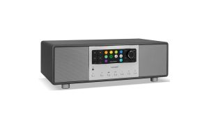 Sonoro PRIMUS Mat graphite - Mini-chaîne HiFi tout-en-un Internet/FM/DAB Bluetooth aptX