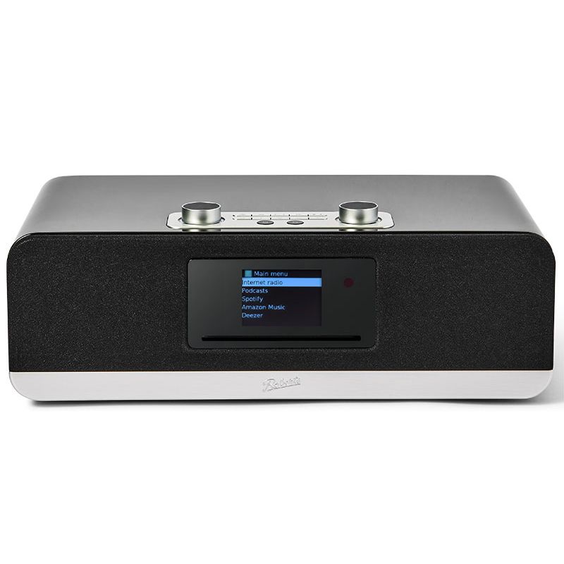 Roberts Stream 67L Noir - Mini-chaîne HiFi tout-en-un avec triple tuner radio et lecteur CD Roberts Stream 67L Noir - Mini-chaîne HiFi tout-en-un avec triple tuner radio et lecteur CD