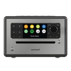 Sonoro Elite Graphite Mat -  Poste de radio Internet, FM et RNT/DAB avec réception Bluetooth et Wifi