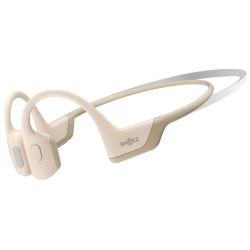 Shokz OpenRun Pro Mini Beige - Casque sport à conduction osseuse