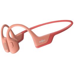 Shokz OpenRun Pro Rose - Casque sport à conduction osseuse