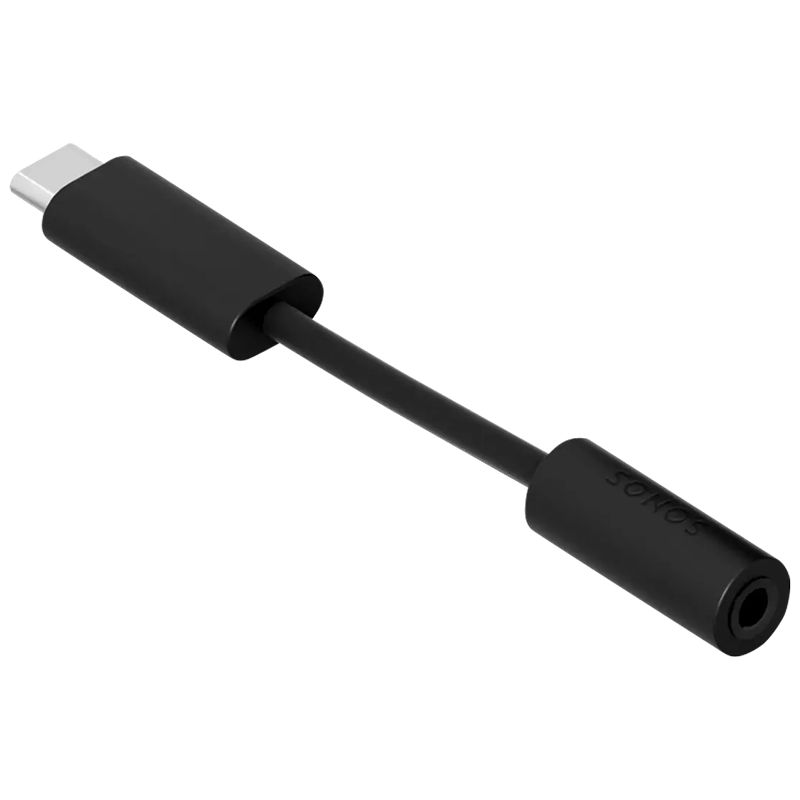 CABLE ADAPTATEUR Noir TYPE USB C MALE VERS JACK 3,5MM FEMELLE