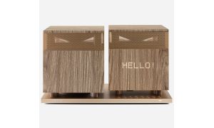 Aerix DUET MK3 Bois - Chaîne HiFi design et élégante connectée tout-en-un