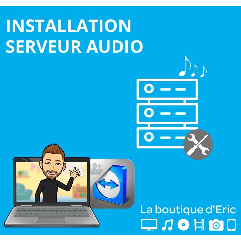 Prestation installation serveur audio