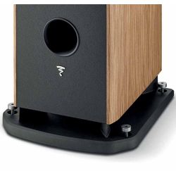 Focal Aria EVO X N°4 Bois : socle en alliage d'aluminium