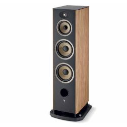 Focal Aria EVO X N°4 Bois : paire enceintes passives HiFi 2 haut-parleurs  graves 21 cm