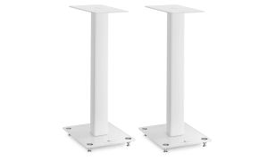Triangle S05 - Pieds d'enceintes Blanc : paire de pieds d'enceintes robustes en aluminium