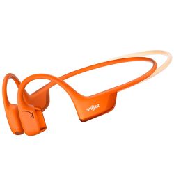 Shokz OpenRun Pro Mini 2 Orange - Casque sport Bluetooth à conduction osseuse et aérienne