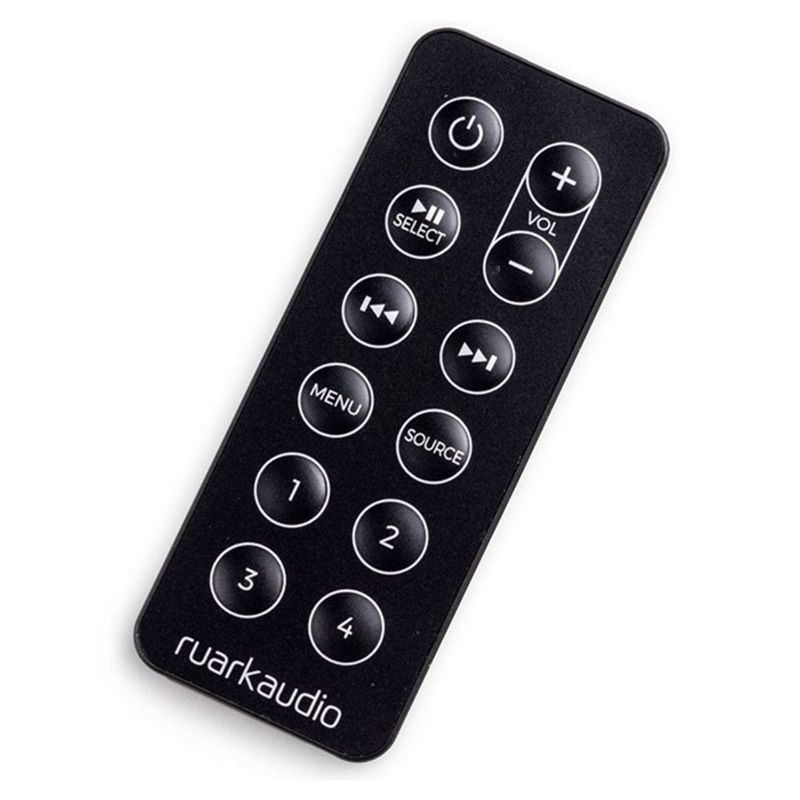 Ruark Audio Remote Control - Télécommande infrarouge pour R1 MK4, R1S & R2 Mk4 Ruark Audio Remote Control - Télécommande infrarouge pour R1 MK4, R1S & R2 Mk4