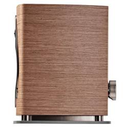 Sonus faber Sonetto II G2 Noyer - Finition artisanale en bois véritable et en cuir cousu à la main